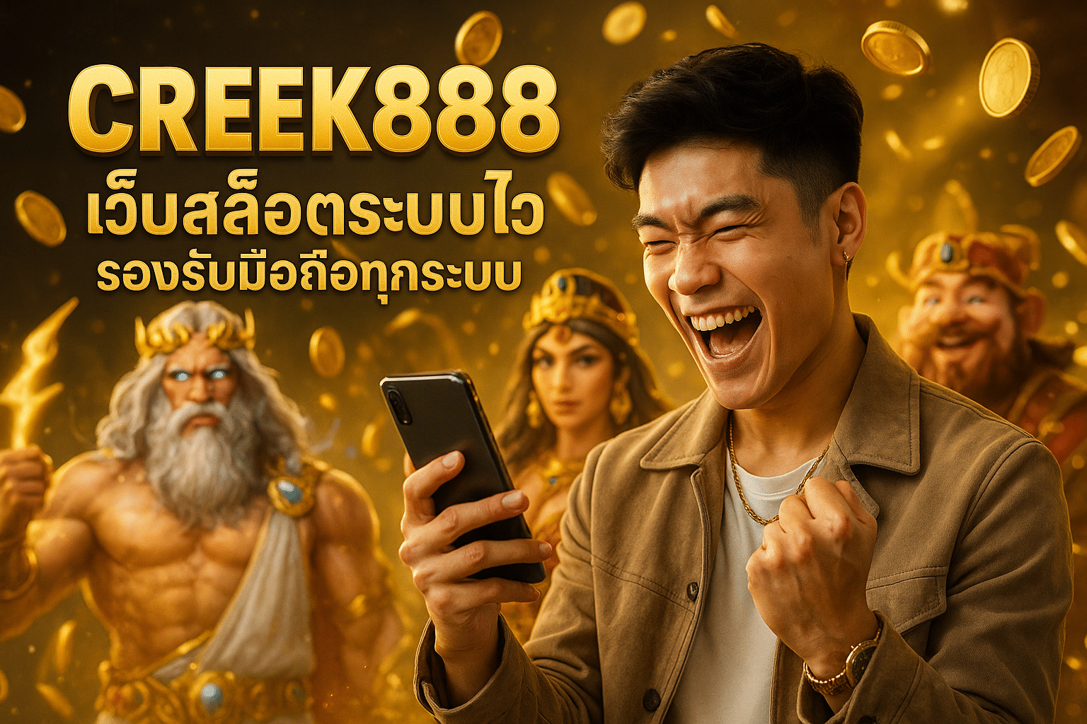 CREEK888 เว็บสล็อตระบบไว รองรับมือถือทุกระบบ