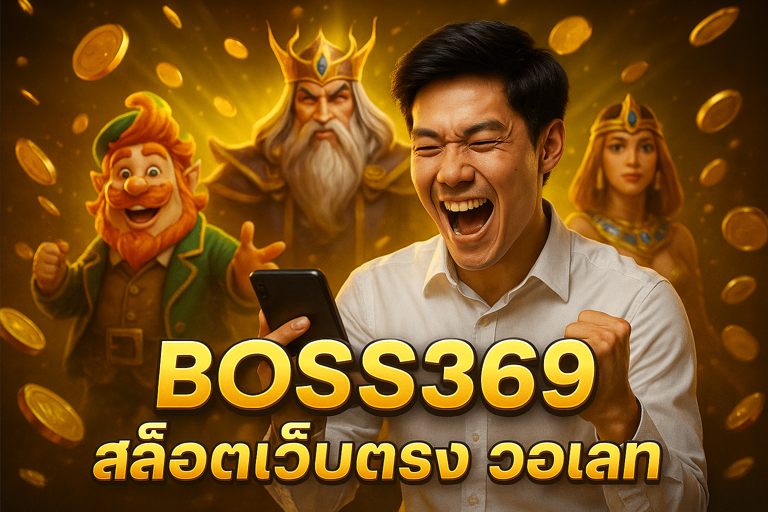 BOSS369 สล็อตเว็บตรง วอเลท ฝากถอนง่าย ปลอดภัย