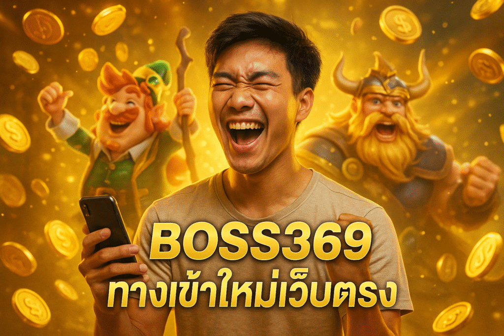 BOSS369 ทางเข้าใหม่เว็บตรง เล่นลื่นทุกอุปกรณ์