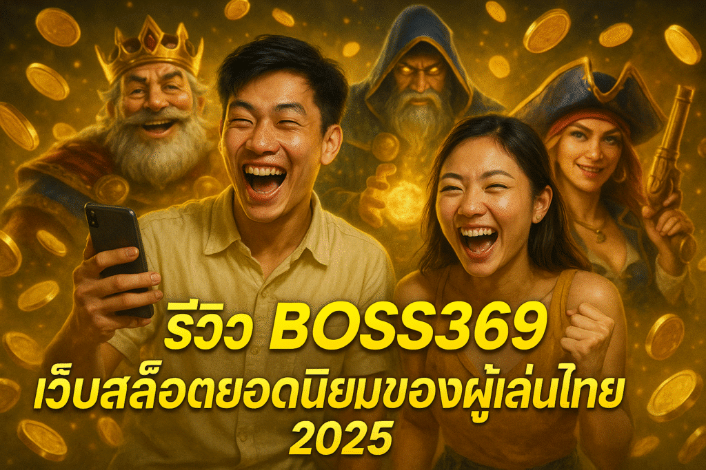 รีวิว BOSS369 เว็บสล็อตยอดนิยมของผู้เล่นไทย 2025