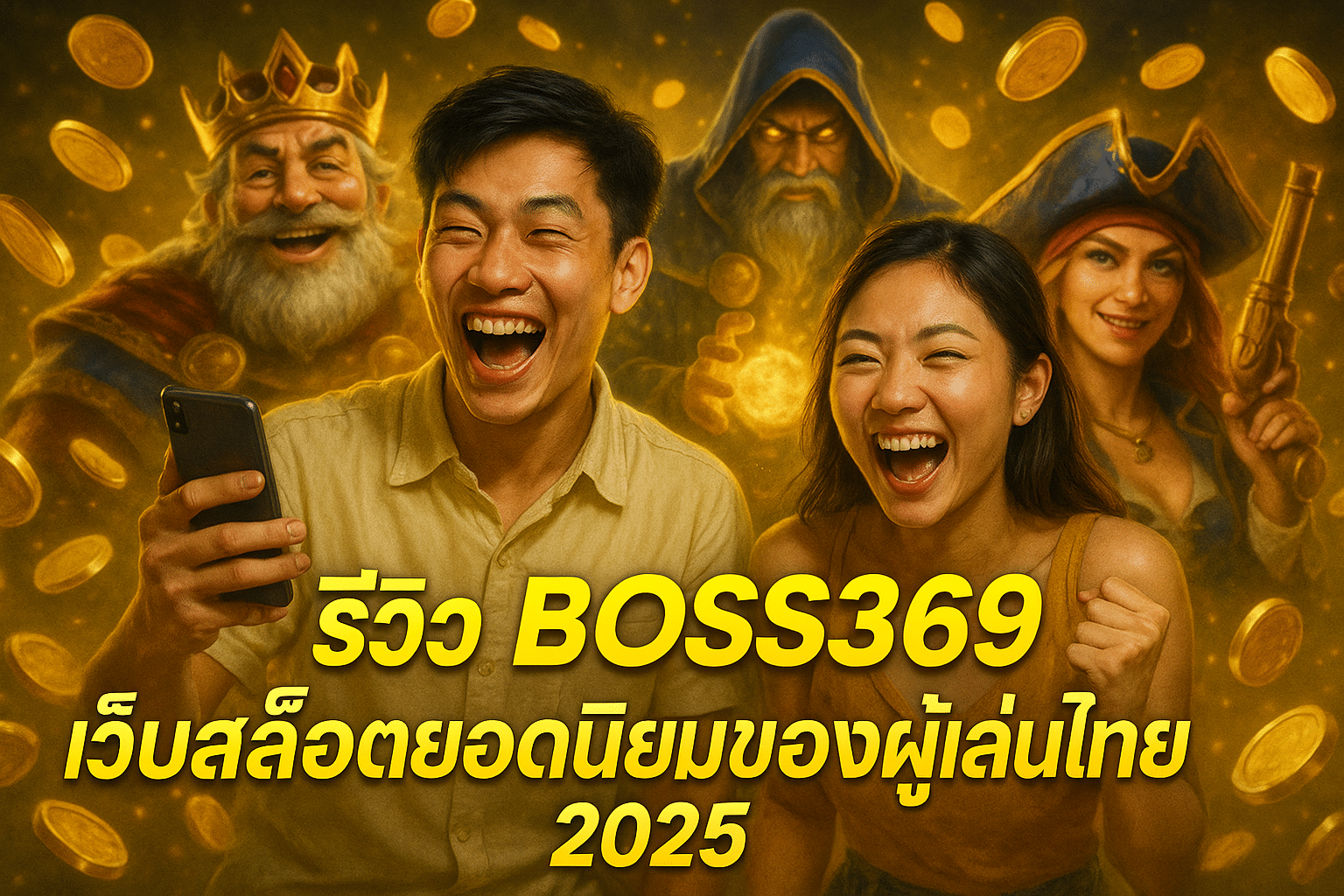 รีวิว BOSS369 เว็บสล็อตยอดนิยมของผู้เล่นไทย 2025